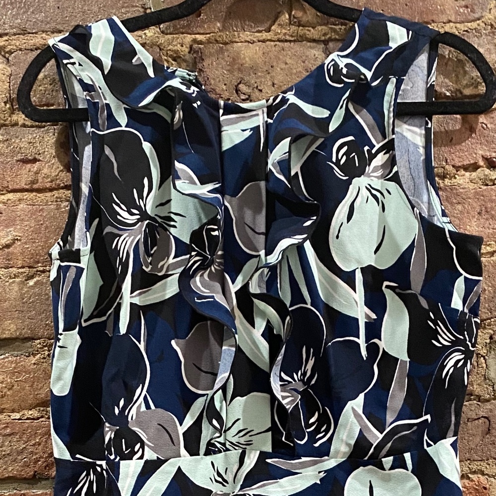 Patterned Work Dress